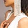 Boss babe fringe earrings