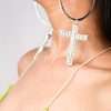DIVA crossart large hoops