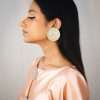 LUXE circle studs