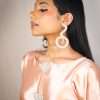 LUXE curvy earrings