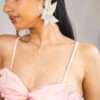 Cocktail flower earrings
