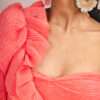 DIVA Asymmetric Botanical Glamour earrings - Image 4
