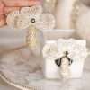3D Floral Cocktail Earrings - Image 3