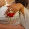 Crimson Bloom – Floral Red Statement Ring - Image 2
