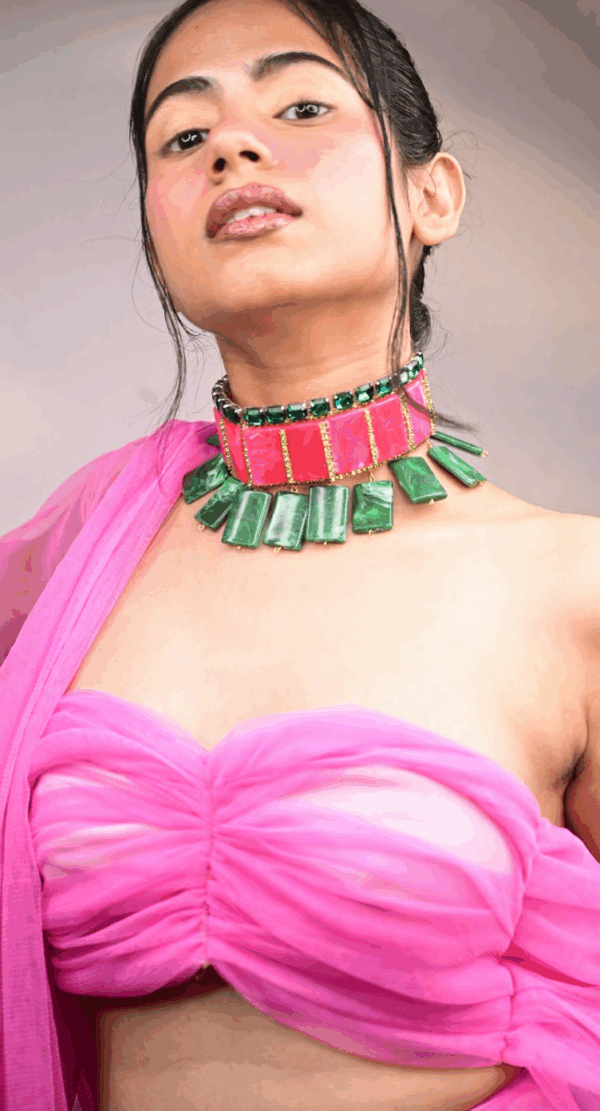 DIVA MARBLE CHOKER S2