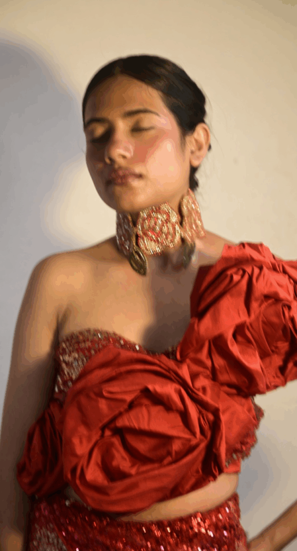 Rosé Rapture Dupatta
