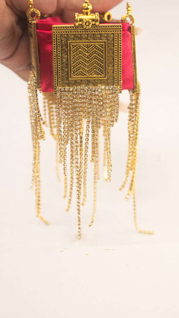 Fusion Fringe Golden Choker - Image 3